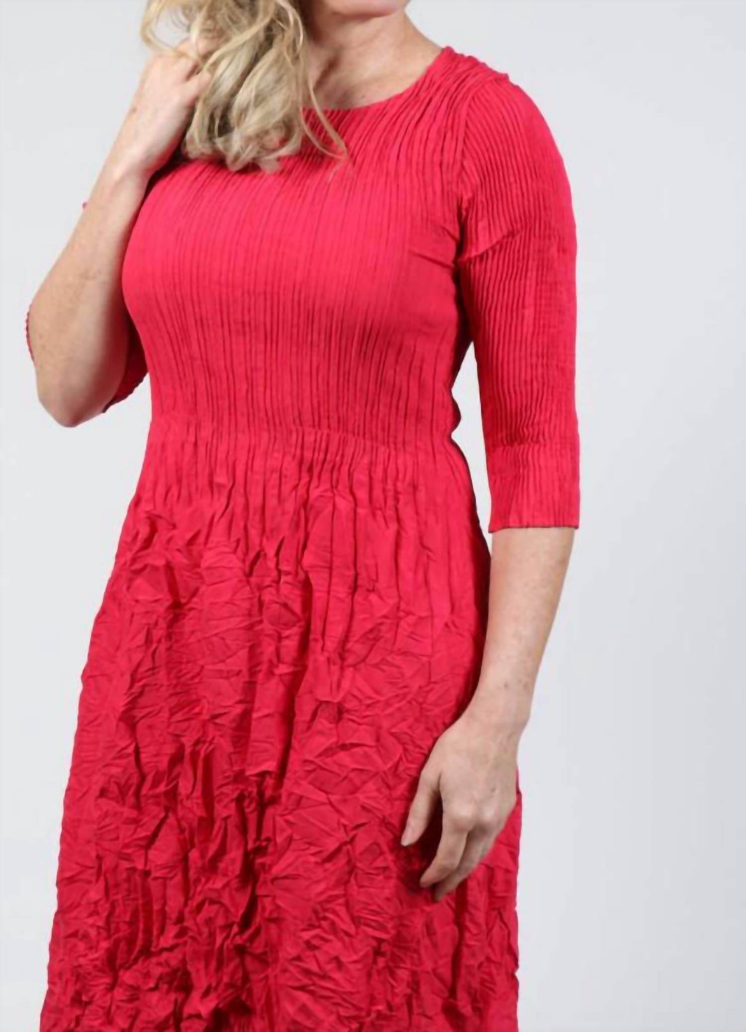 Alquema - 3/4 Sleeve Pocket Dress - Rack Hunt -