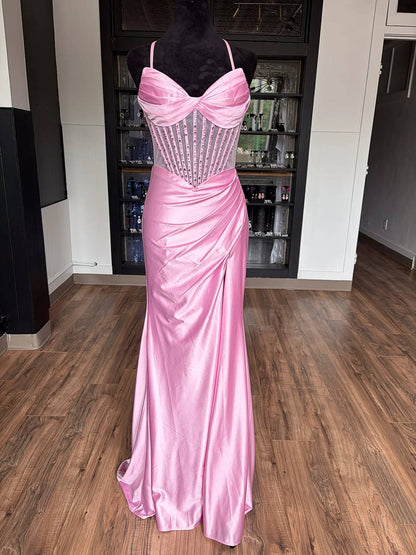 Women's Spaghetti Straps Mermaid Dress