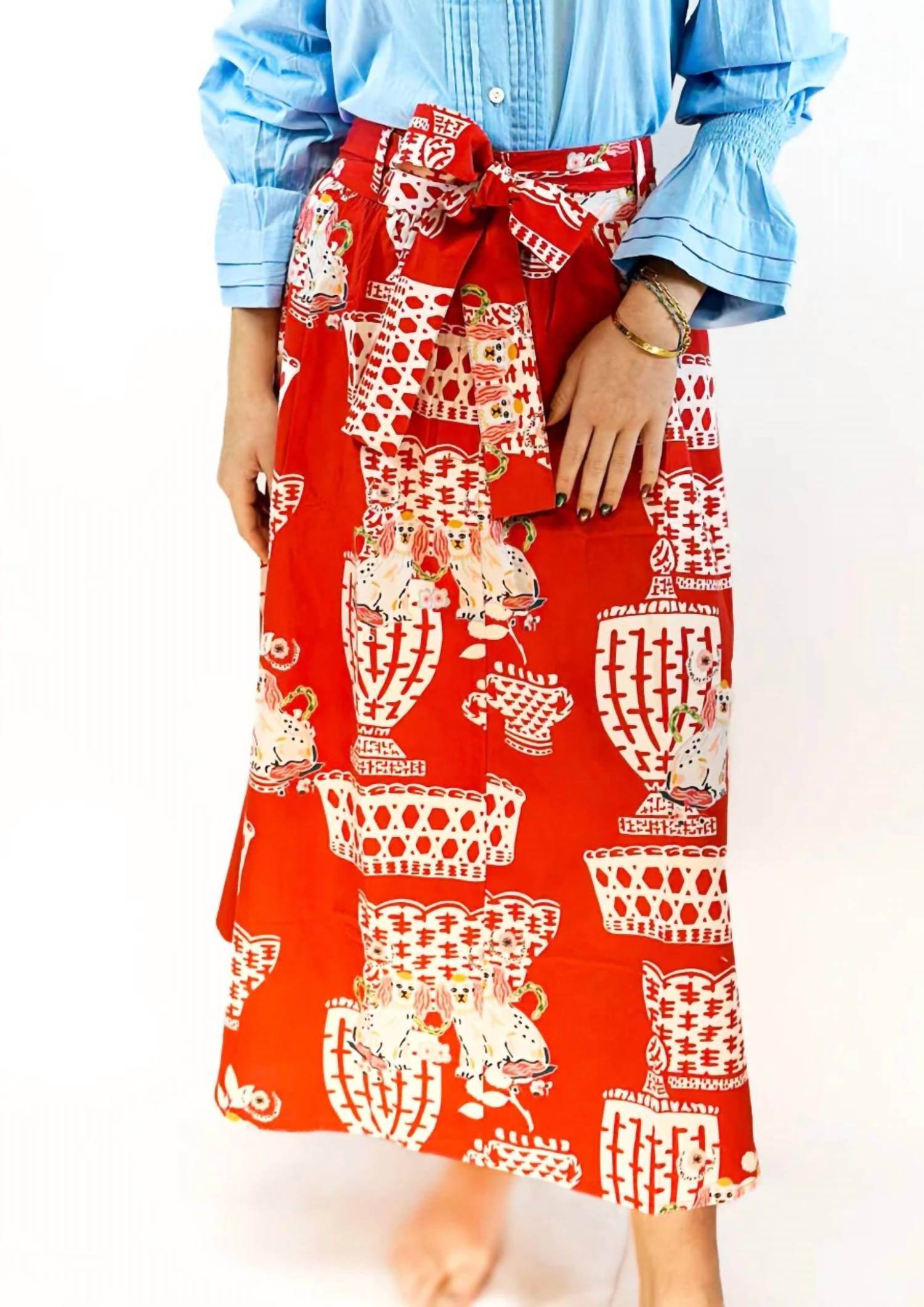 Farylina - Fifi Wrap Maxi Skirt - Rack Hunt