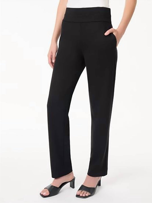 High-rise Straight-leg Pants
