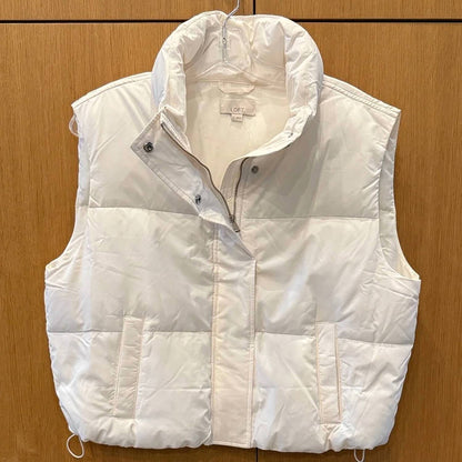 Puffer Cropped Vest