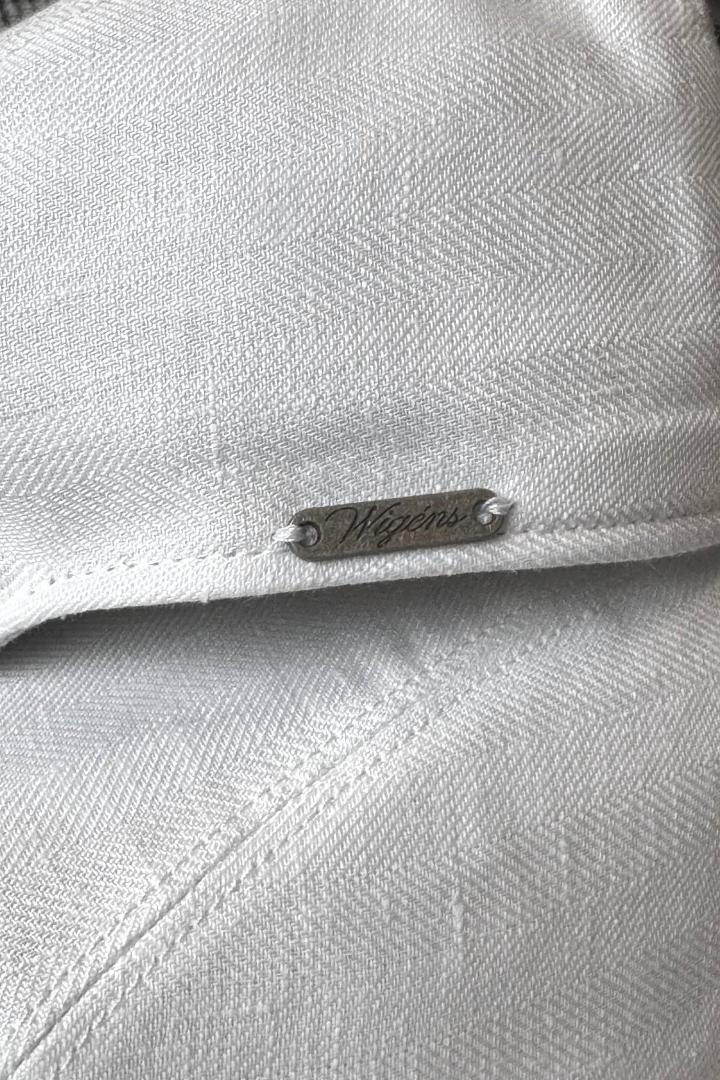Men's Ivy Modern Subalpino Herringbone Linen Cap