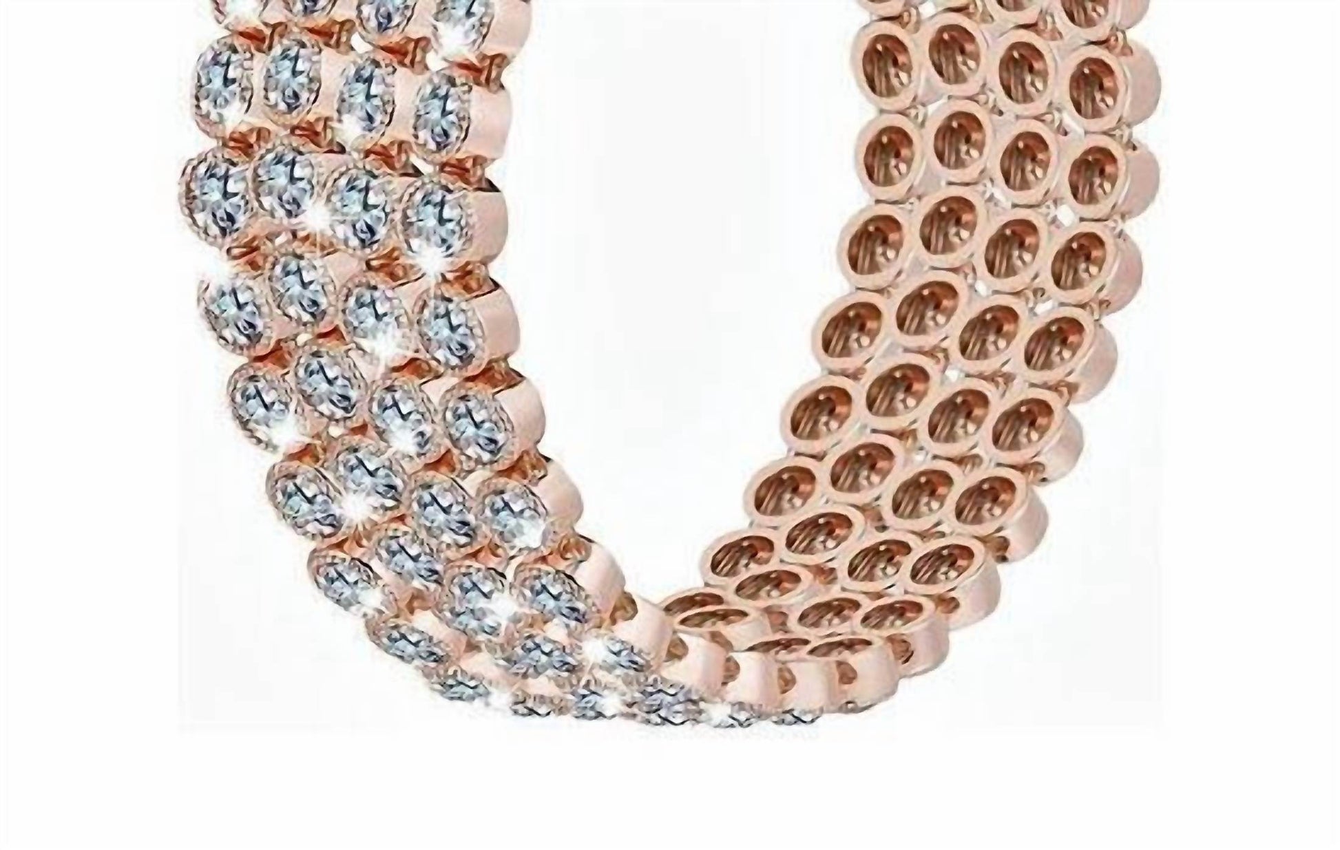 Shop Trends Now - Women's Rhinestone Beaded Apple Watch Band - Rack Hunt -