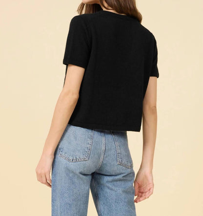 Kadri Cashmere V-neck Tee