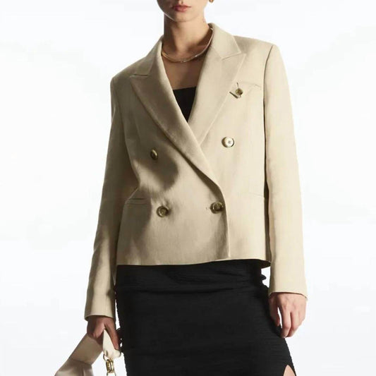 COS - Double Breasted Cropped Blazer - Rack Hunt -