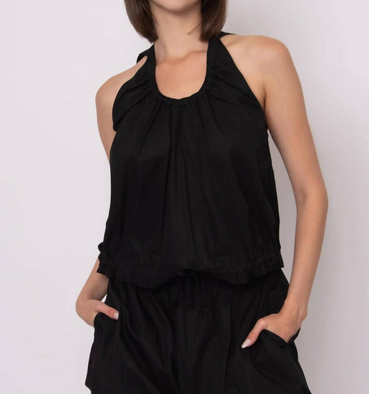 Karen Twill Halter Top