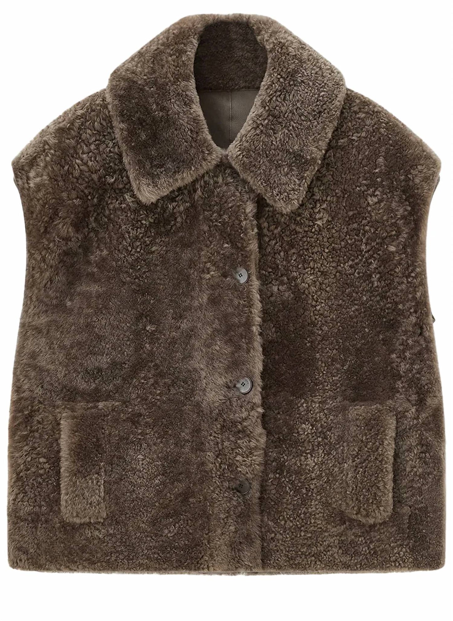 Unisex - Molin Reversible Shearling Gilet Coat