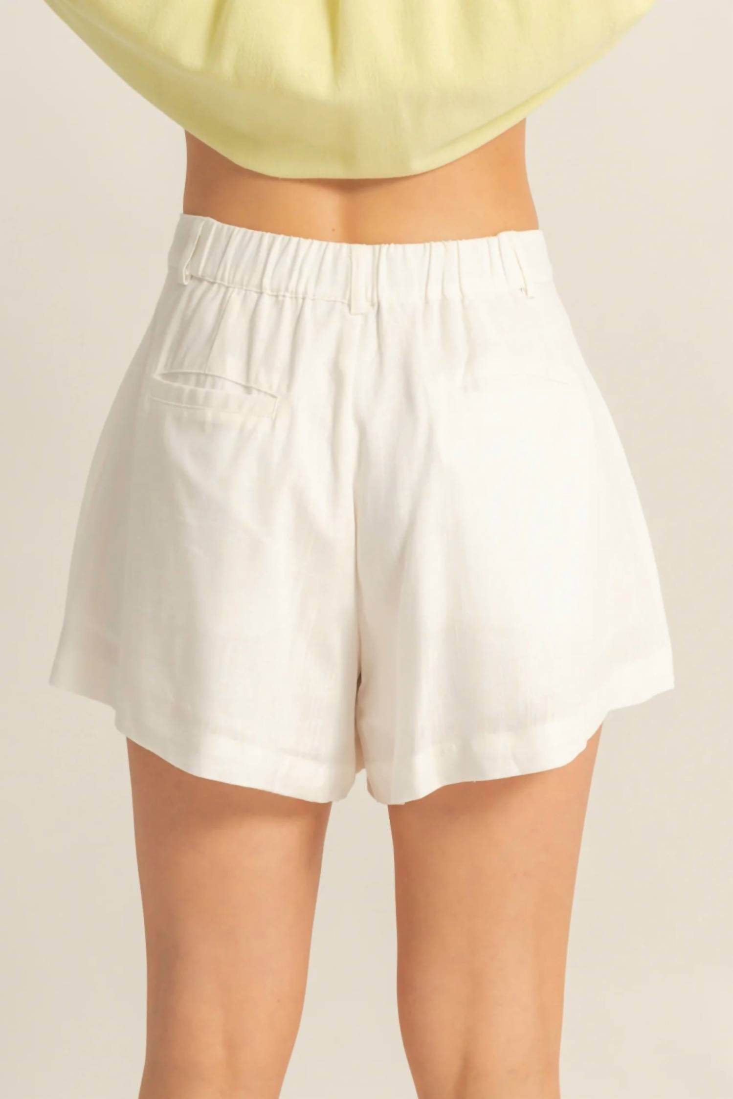 Azalea - Charlie Linen Shorts - Rack Hunt -