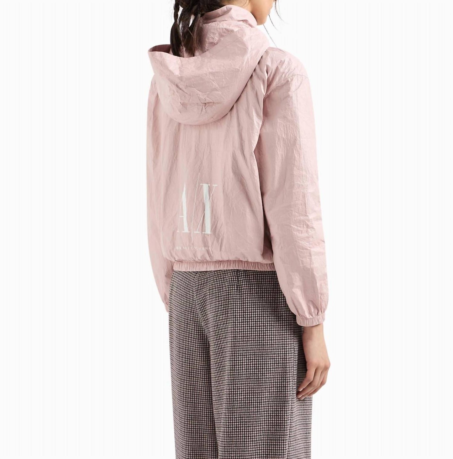 Non-woven Fabric Cargo Pocket Windbreaker Jacket