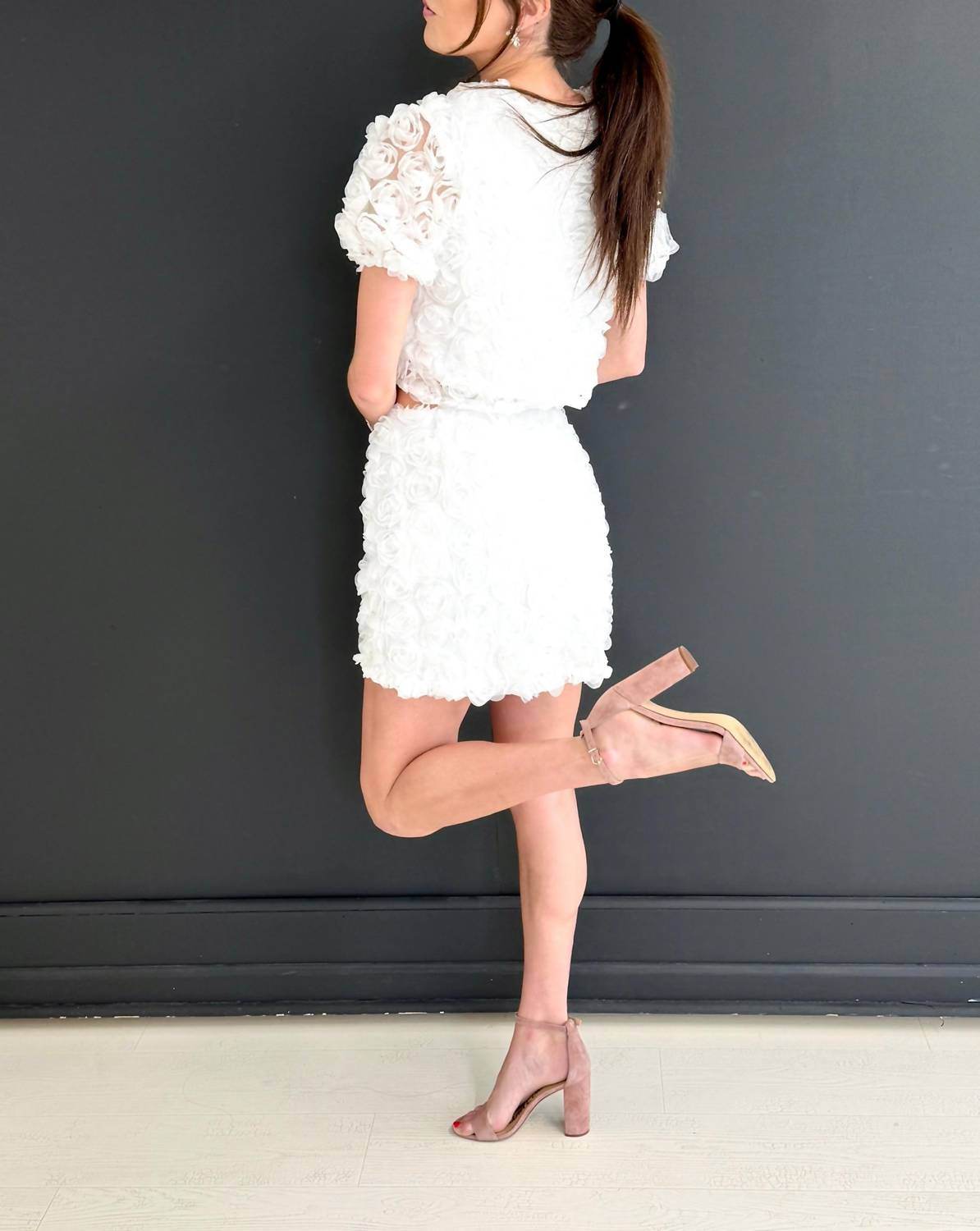 Bright - Bouquet Of Roses Skirt - Rack Hunt -