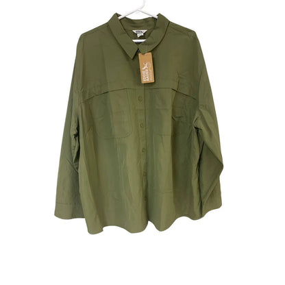 Women's Rainier Ripstop Buttoned Shirt - Plus