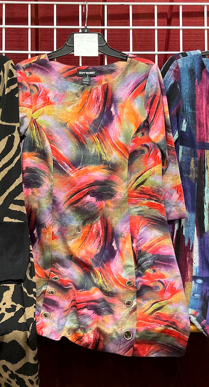 Women's 3/4 Length Sleeve Dress