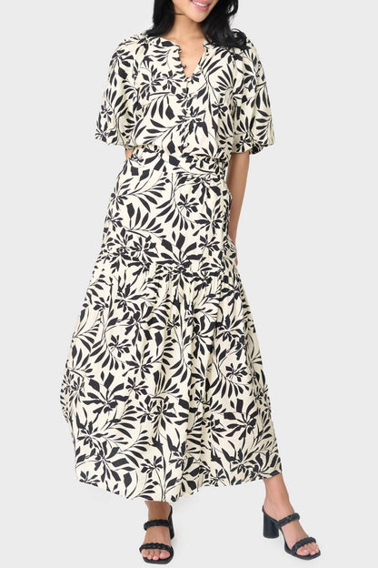 Playa Tiered Maxi Skirt
