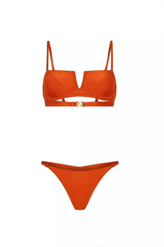 Nelblu - Era Brassiere-like Bikini Top And Bottom Set - Rack Hunt -