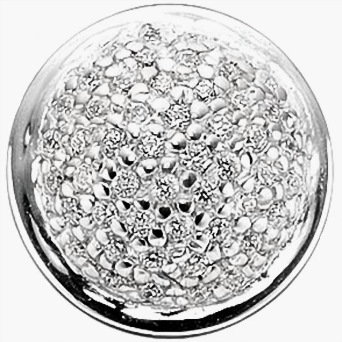 Story Jewellery - Sterling Silver Pave Button - Rack Hunt