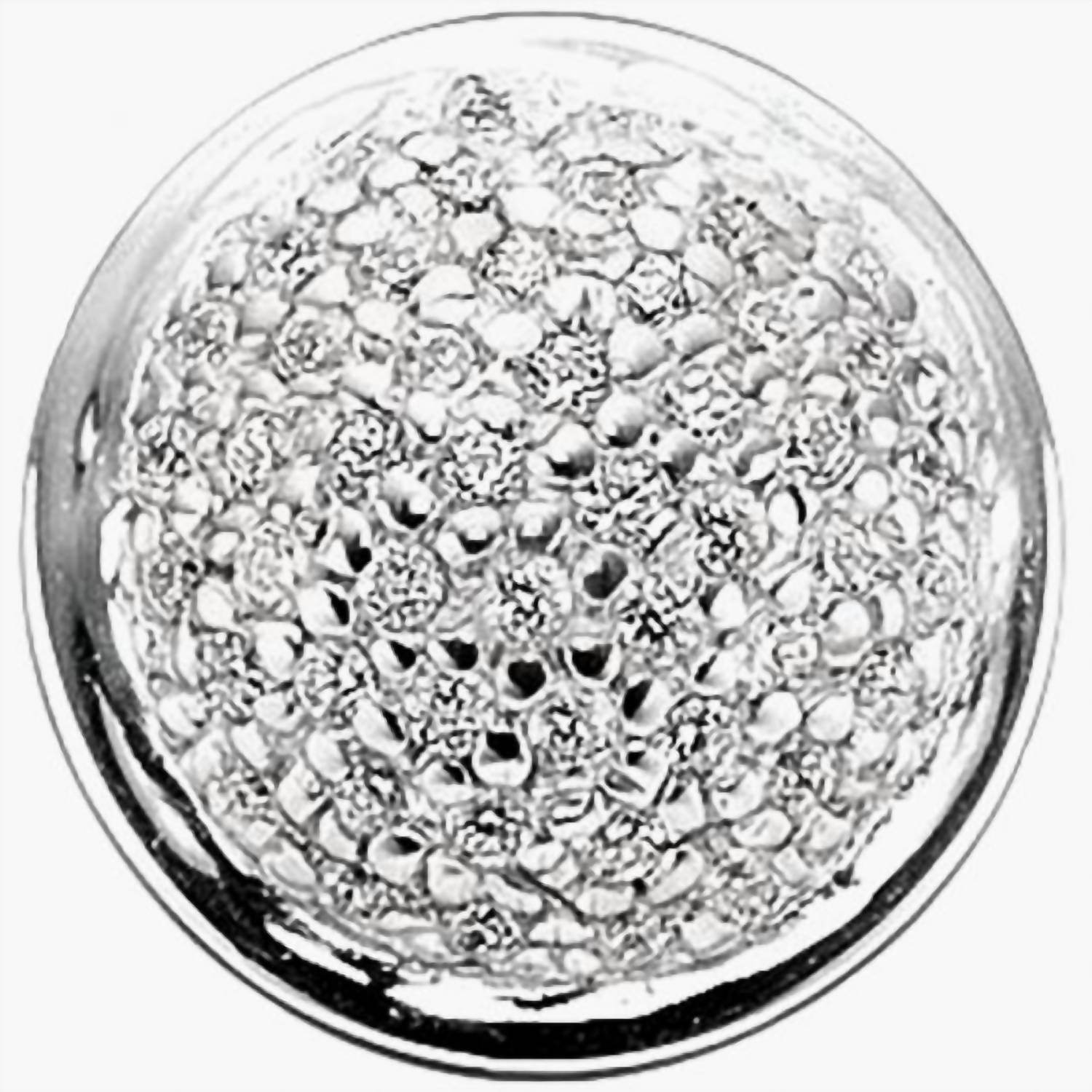 Story Jewellery - Sterling Silver Pave Button - Rack Hunt