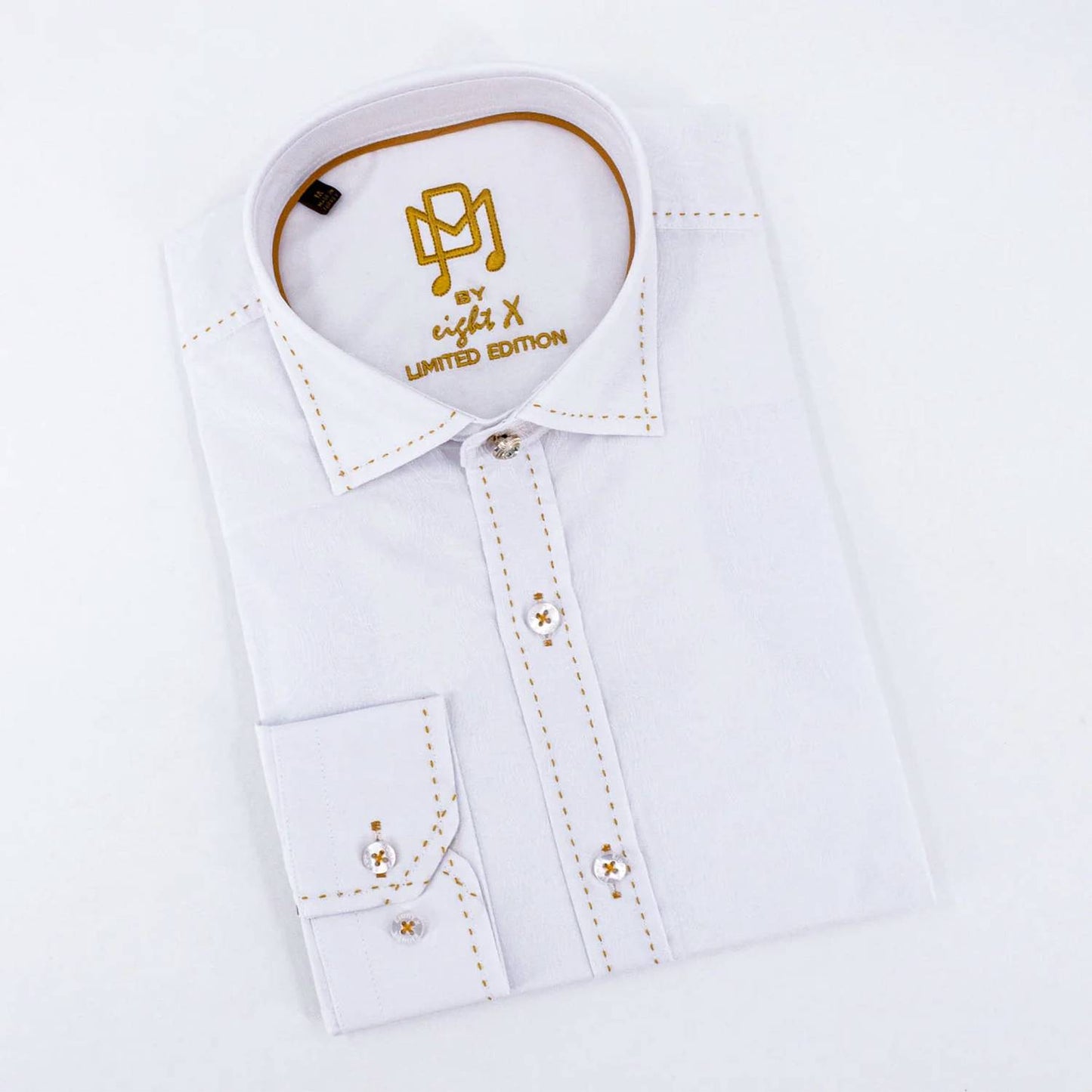 Men's Ra Jacquard Numbered Pm Edition Button Down Shirt