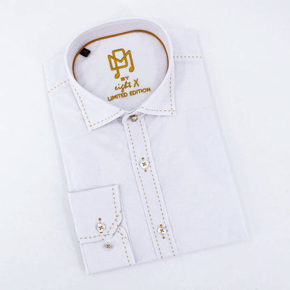 Men's Ra Jacquard Numbered Pm Edition Button Down Shirt