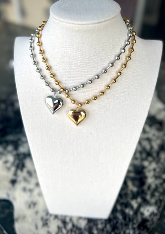 Women's Hatti Heart Necklace