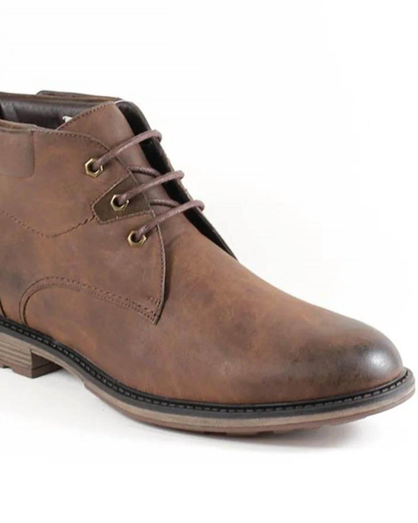 Young 11 Fashion - Men's Lace Up Short Boot - Rack Hunt -