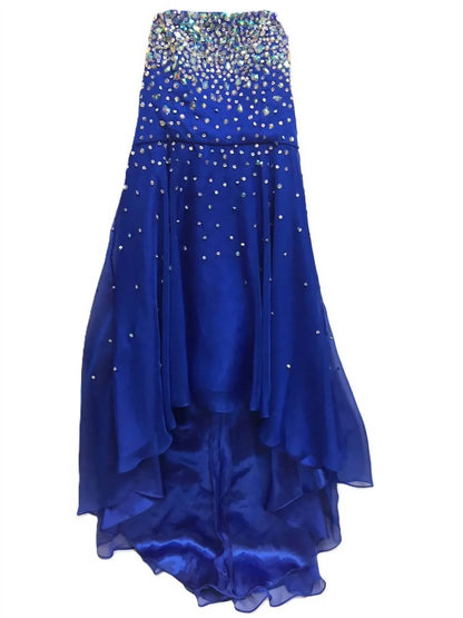 Social Occasions by Mon Cheri - Lexie Mon Cheri Tween Blue Jeweled Dress - Rack Hunt