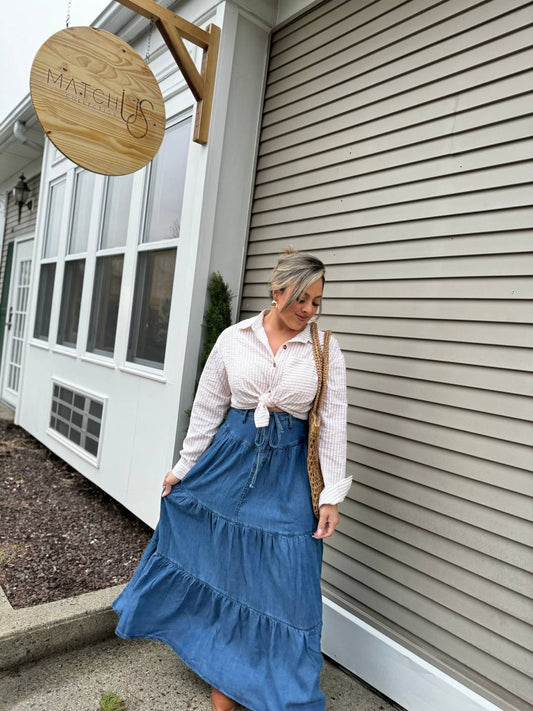 Lux Maxi Skirt