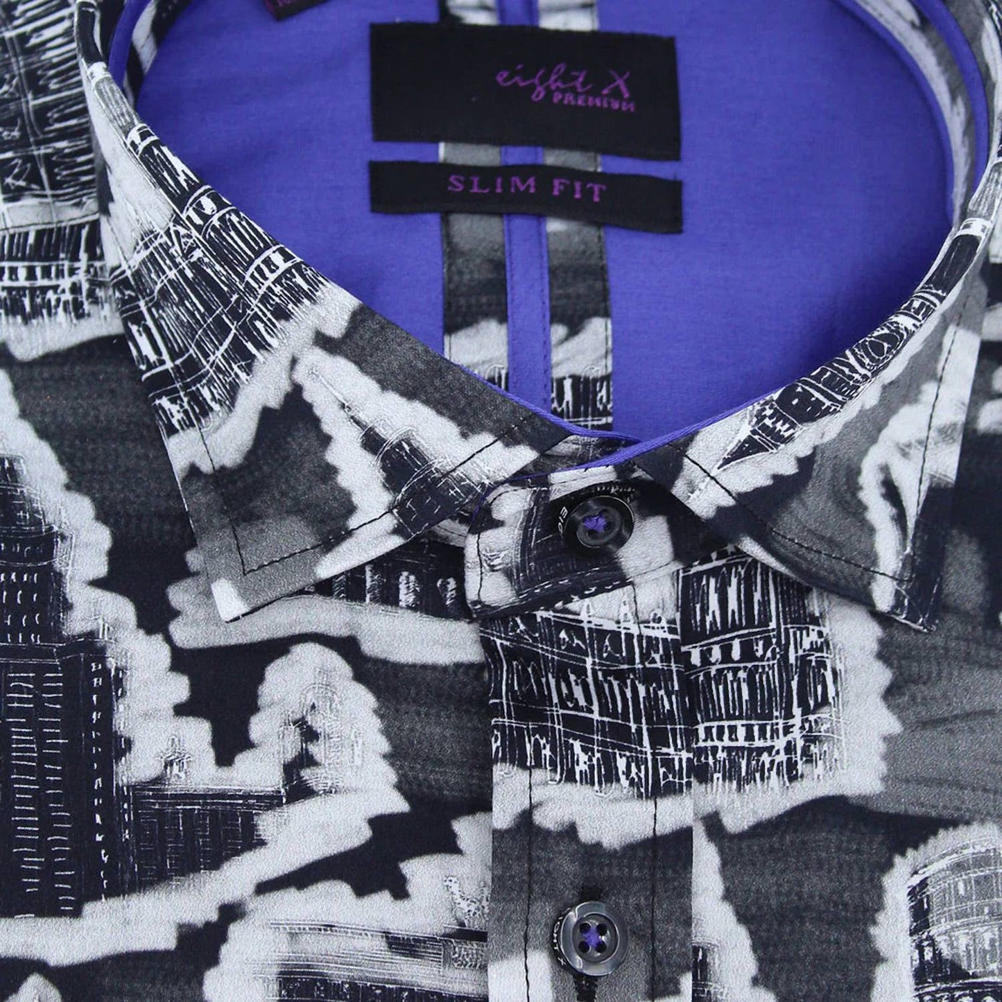 Historical Monuments Button Down Shirt