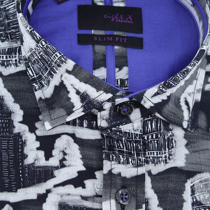 Historical Monuments Button Down Shirt