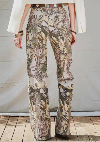 High-rise Wide Leg Jeans