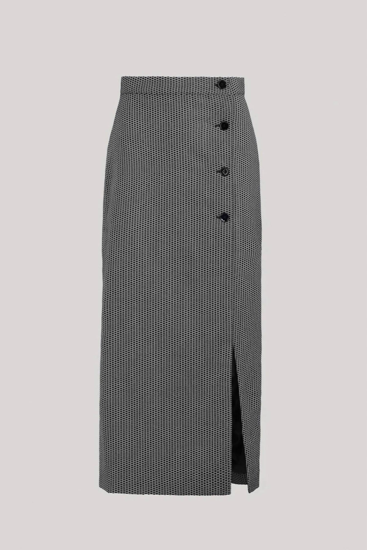 Sadie Wool And Silk Skirt