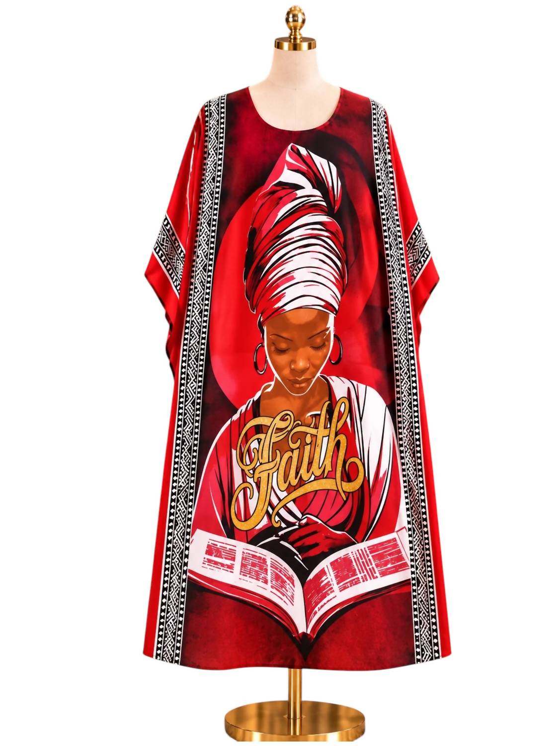 Women's Multi Print Kaftan