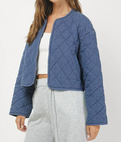 Quinn Long Sleeve Quilted Jacket
