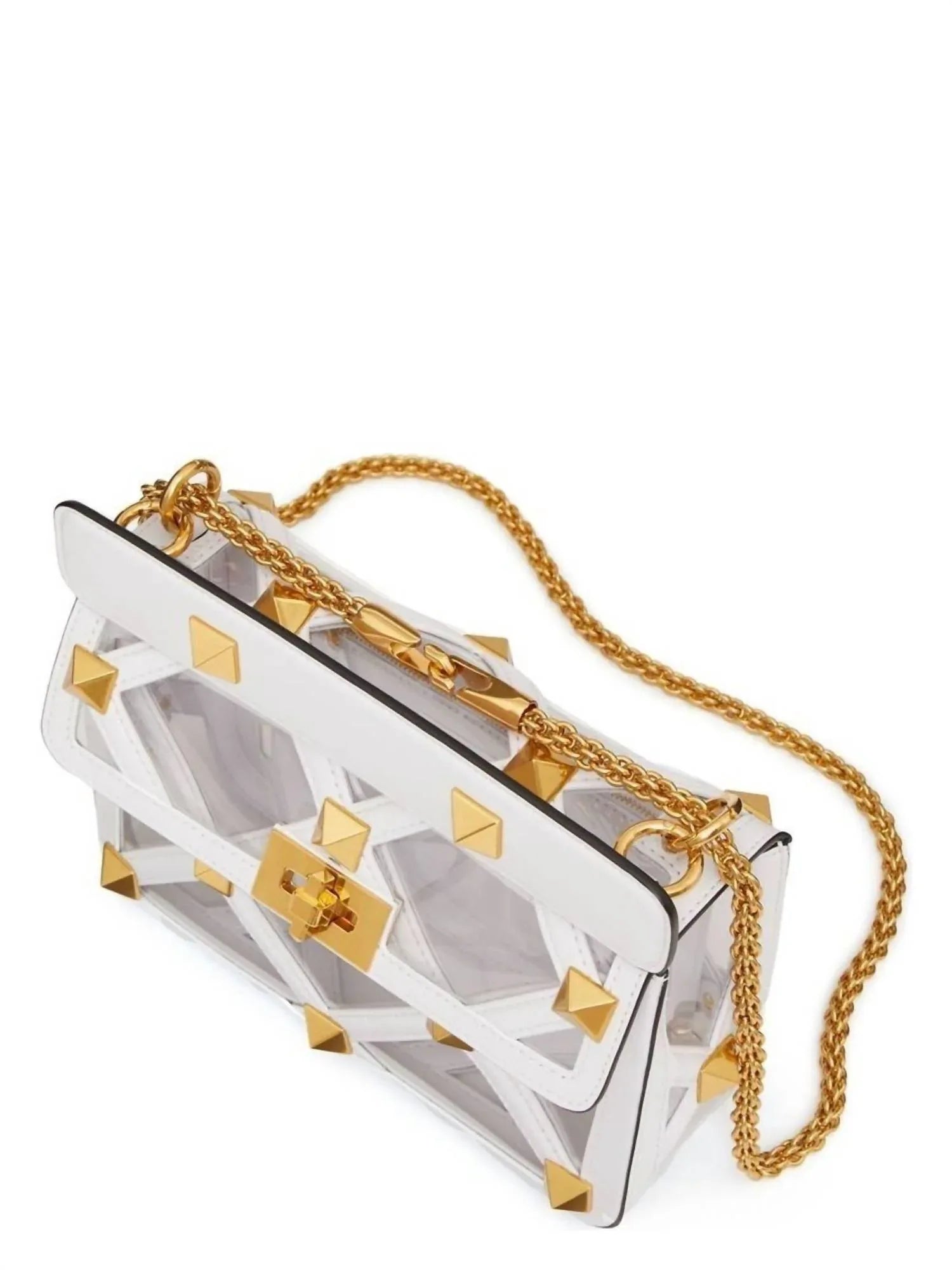 Valentino - Women's Medium Roman Stud Handbag - lifestyle view - Rack Hunt