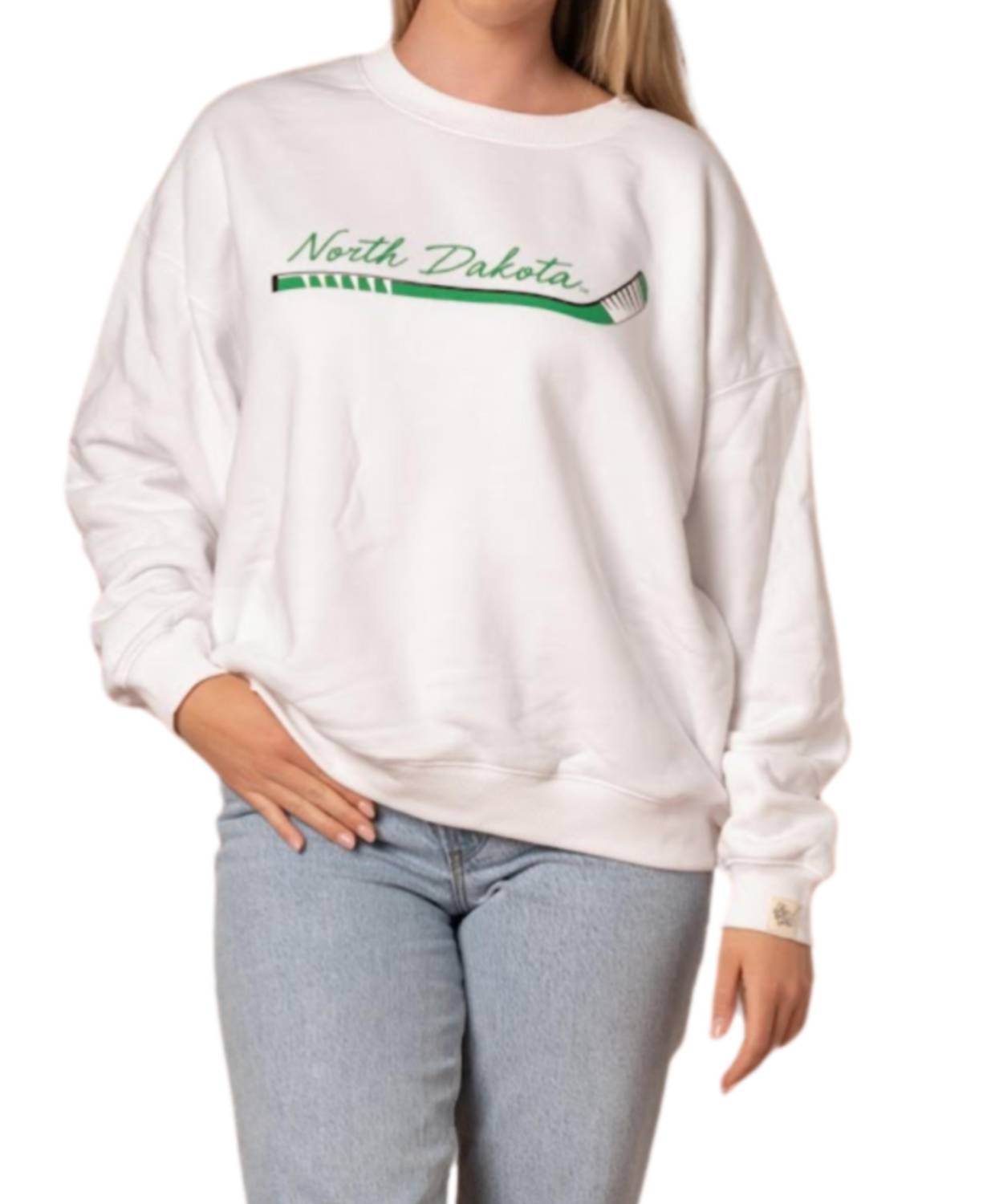 Fan Girl Clothing - North Dakota Hockey Crew Sweatshirt - Rack Hunt -