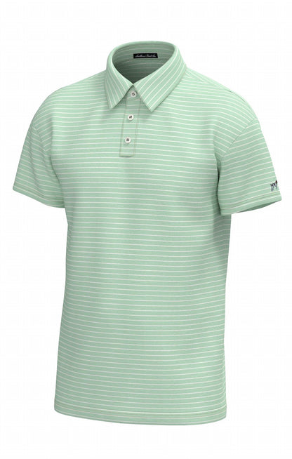 Men's Horizon Stripe Performance Polo