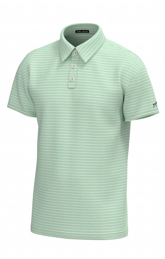 Men's Horizon Stripe Performance Polo