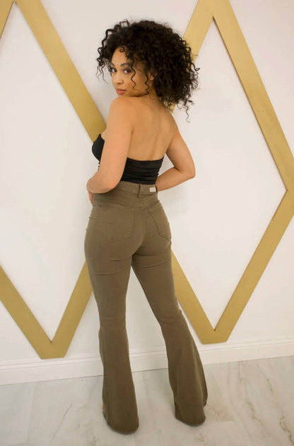 Everly High Waisted Flare Pants