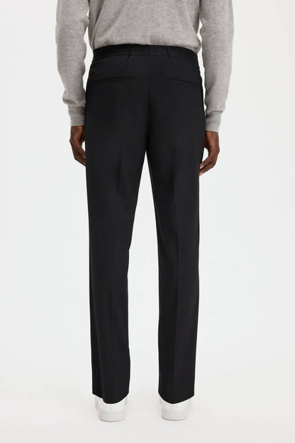 Theo Relaxed-fit Wool Trousers