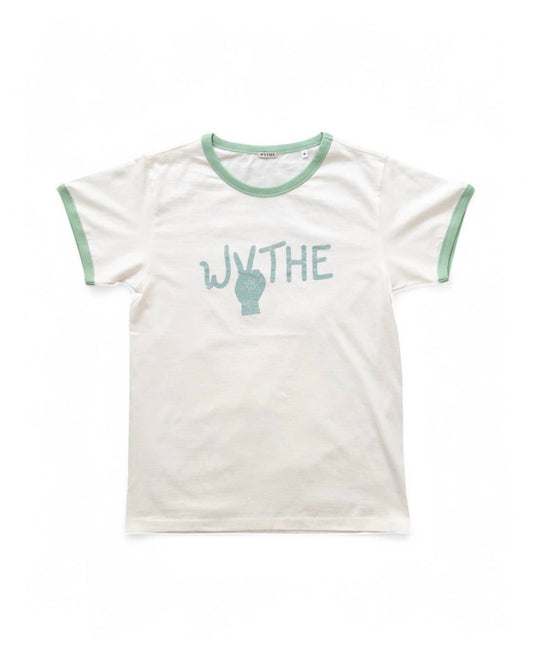 Men's Peace Ringer Printed Tee
