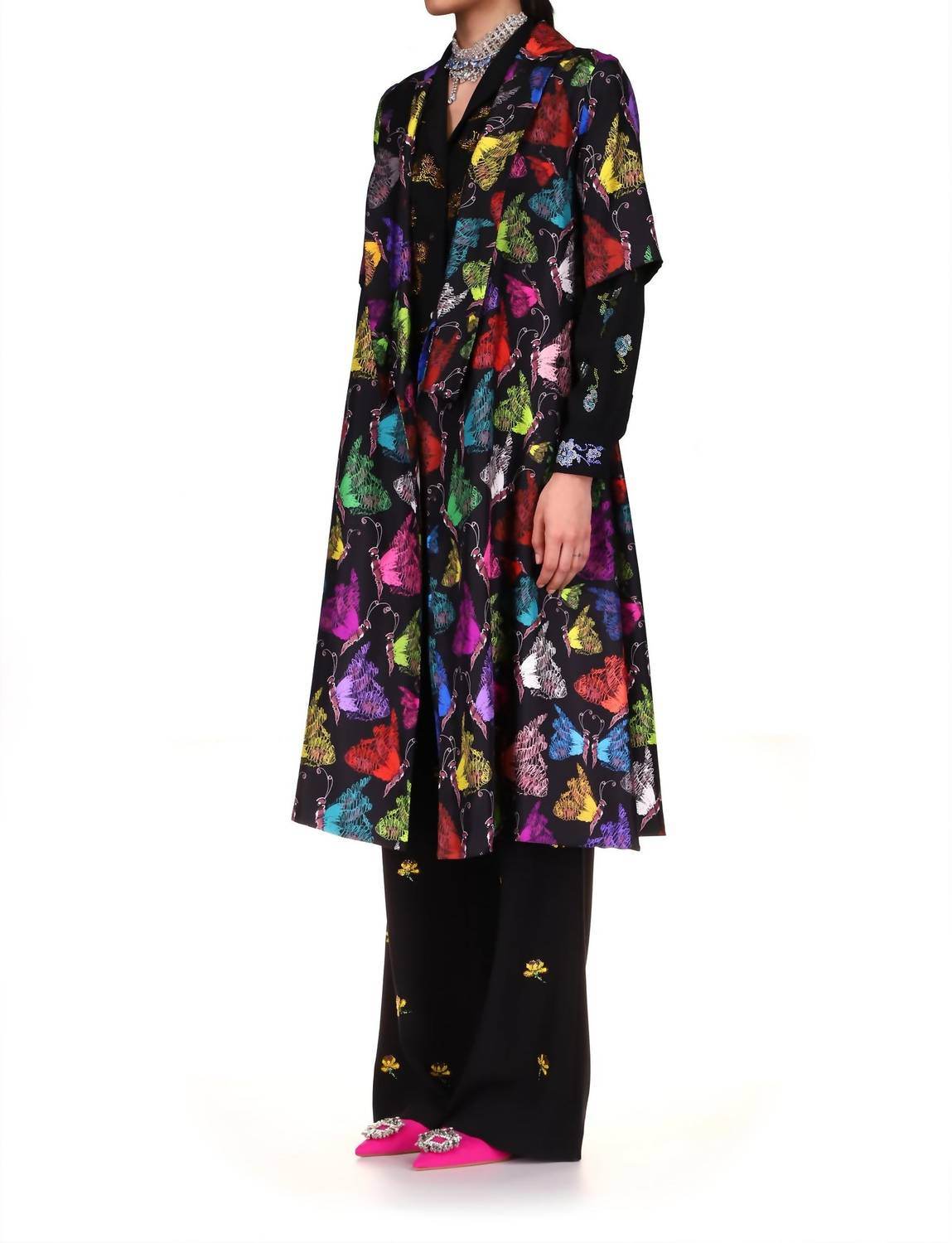 Libertine - Mille Papillons Short Sleeve Wrap Dress - Rack Hunt -