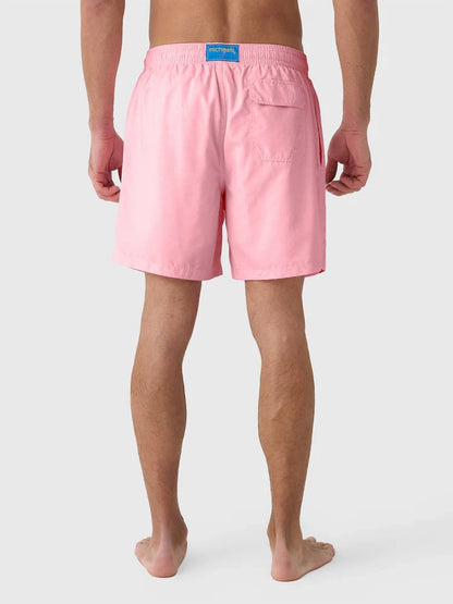 Linen Solid Swim Trunk