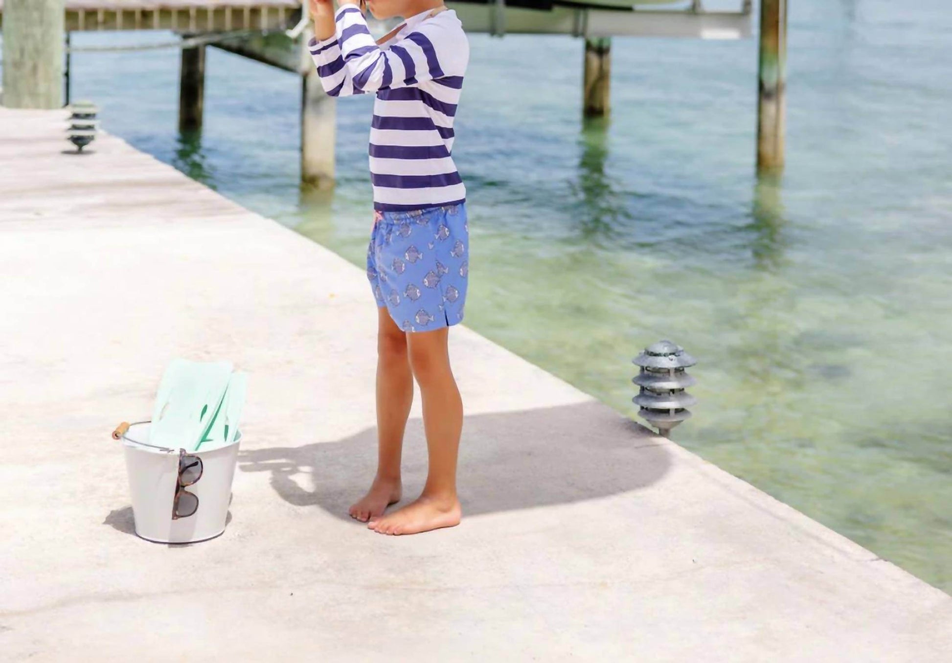 Beaufort Bonnet - Walker's Wave Spotter Rashguard (upf 35+) - Rack Hunt -