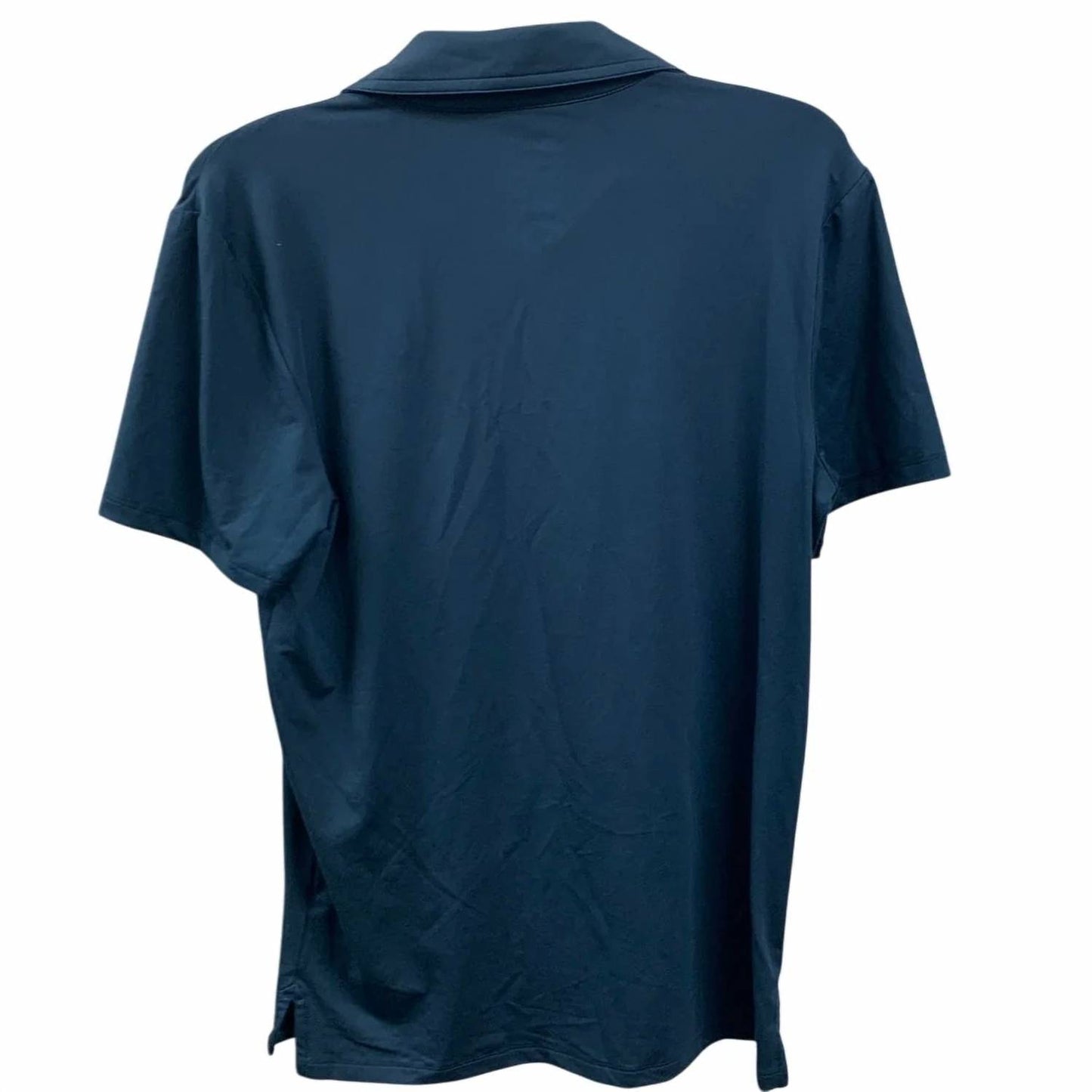 Men's Moisture Wicking No Roll Collar Stretch Polo Shirt