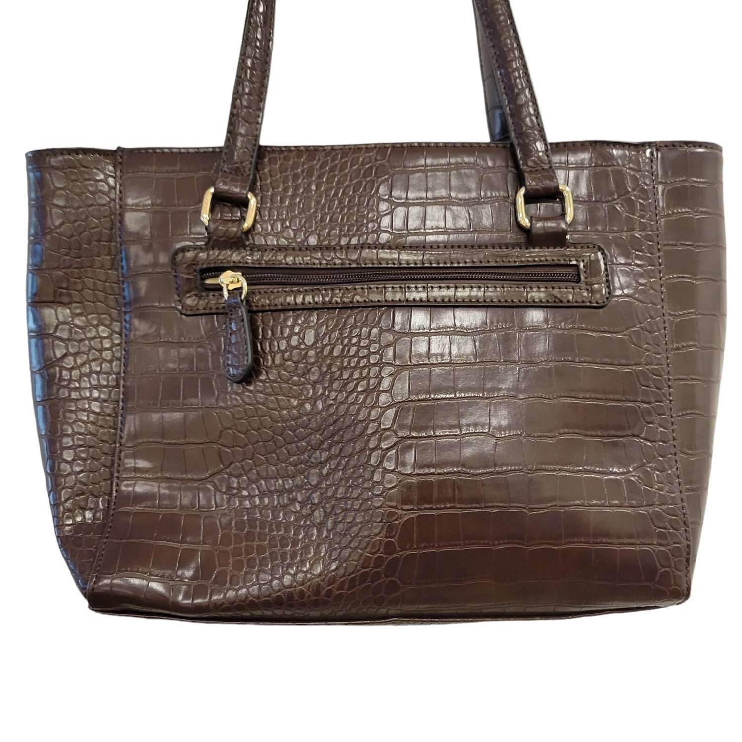 Giani Bernini - Croc-embossed Tote Bag - Rack Hunt -