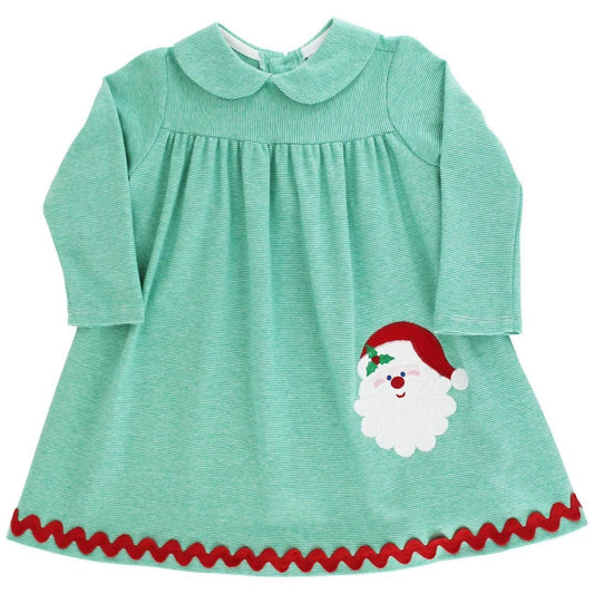 Bailey Boys - Girl's Santa Dress With Collar - Rack Hunt