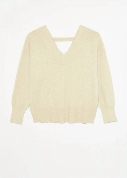 Blossom Open Back Sweater