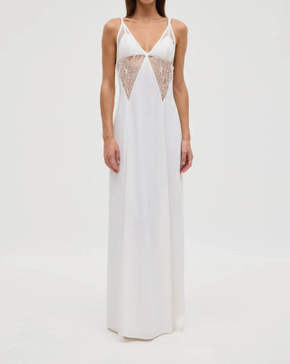 Inhale Panel Slip Dress