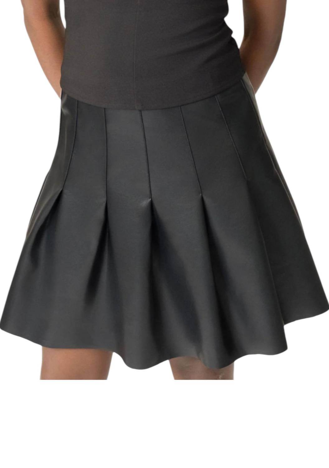 Area Stars - Prue Pu Mini Skirt - Rack Hunt