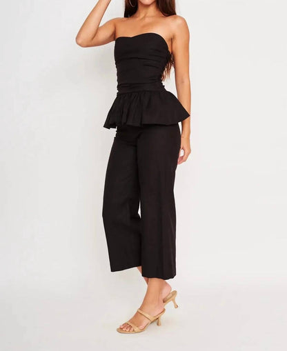 Moonstone Strapless Top