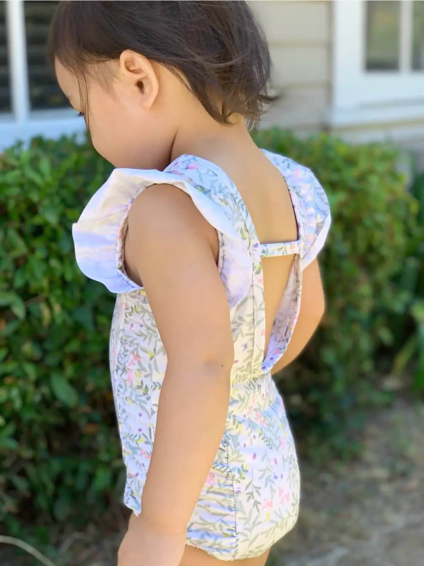 Anggo - Girls' Liberty Ruffle Swimsuit - Rack Hunt -